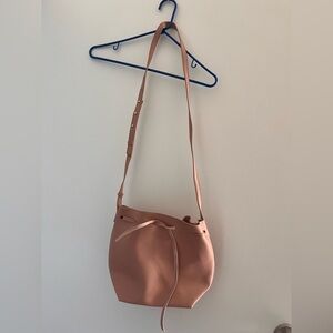 Elegant Pink Bucket Bag